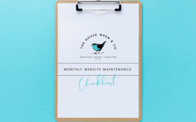 What You Need to Do During Your Monthly Website Maintenance